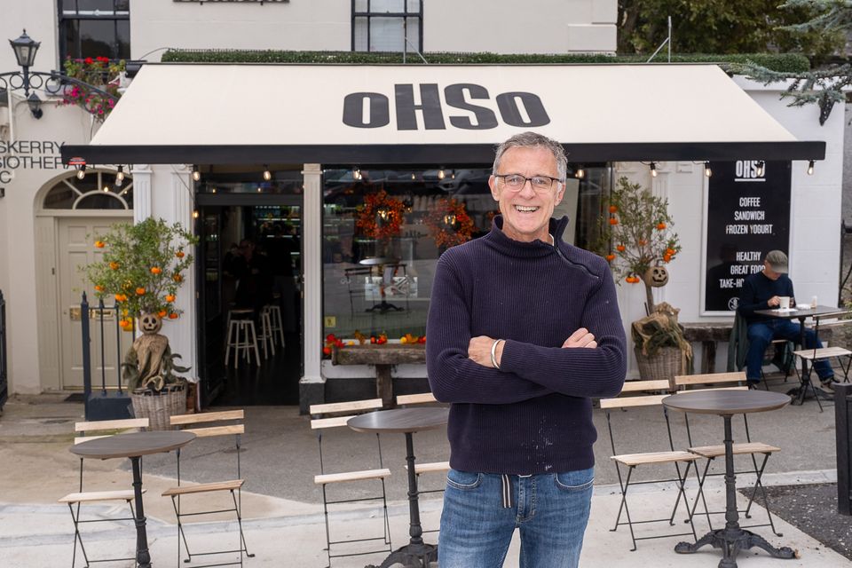 Ian Boucher of OhSo cafe,in Enniskerry.